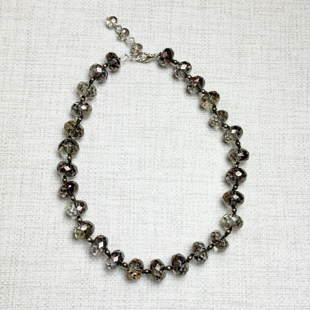 Ombre Crystal Bead Necklace